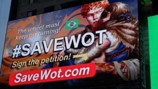 Superfan Funds Times Square Billboard for Wheel of Time Season 4