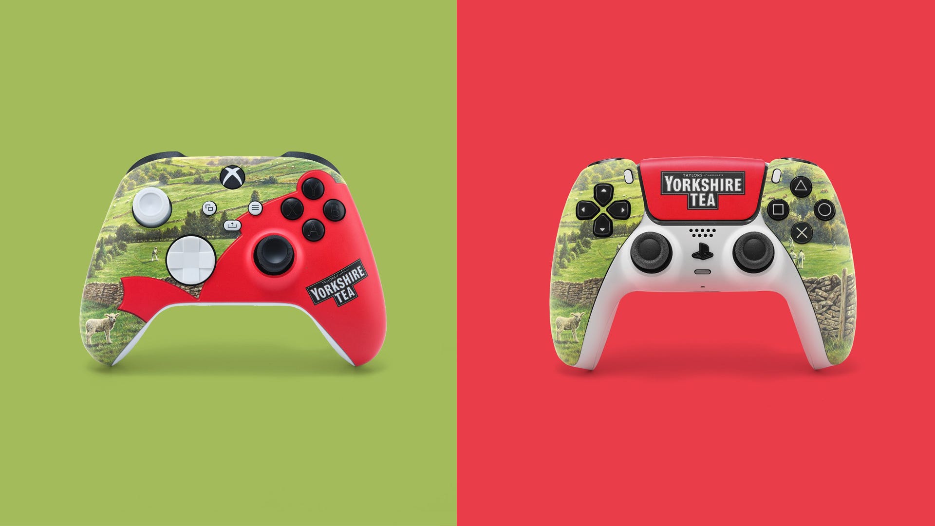 Swear Loyalty to Yorkshire Tea with These Exclusive £150 PlayStation and Xbox Controllers