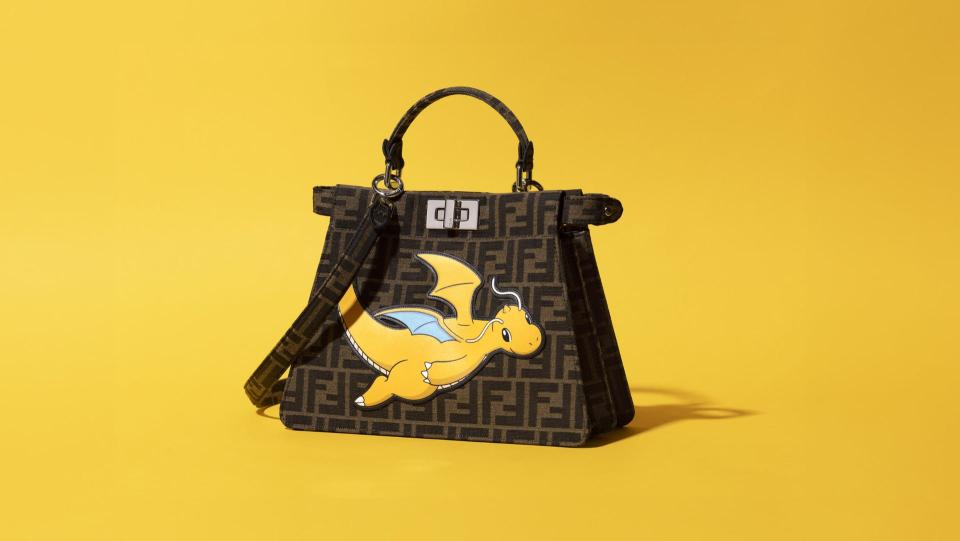 Unlock Bagon with ultra-luxe Dragonite x Fendi bag