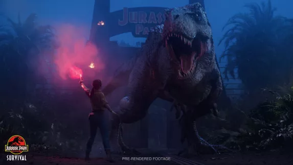 Onthuld: de nieuwe sensatie, Jurassic Park: Overleving