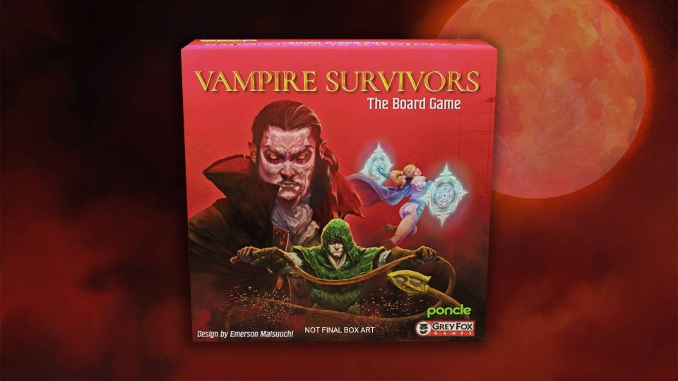 Vampire Survivors Board Game Launches on Kickstarter Soon