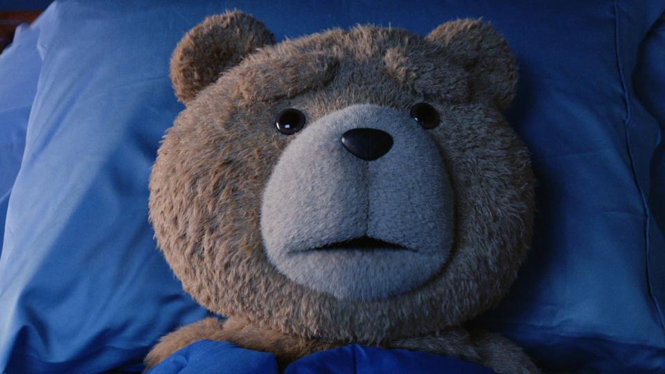 Watch Ted cause mayhem in college in Peacock's outrageous red band trailer for the 'Ted' prequel series