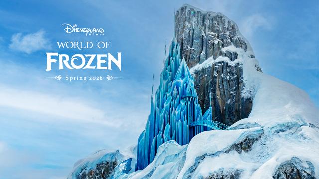 World of Frozen Launches Spring 2026 at Disneyland Paris