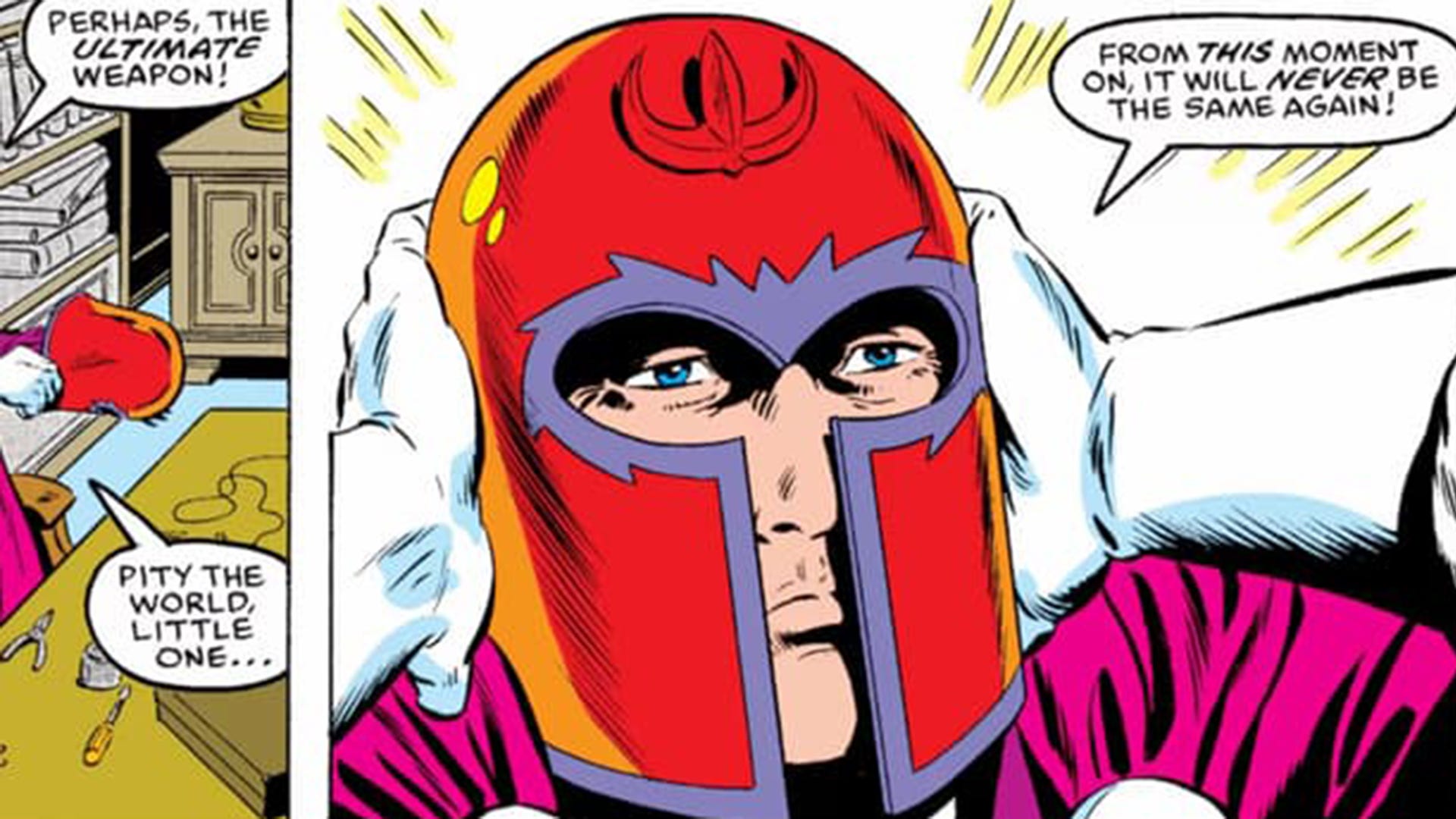 X-men writer spills on magneto's helmet secret