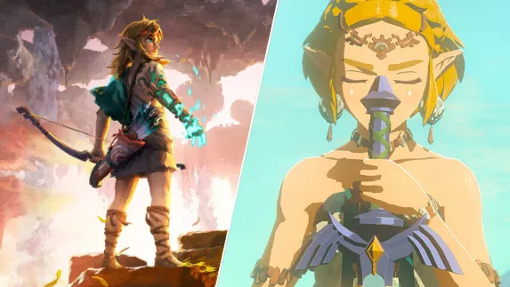 Zelda en Link een stel in Tranen van het Koninkrijk, Eiji Aonuma hint