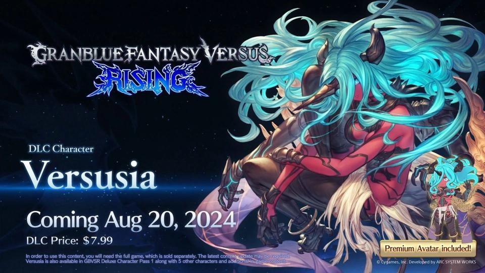 granblue fantasy versus rising unveils versusia and vikala