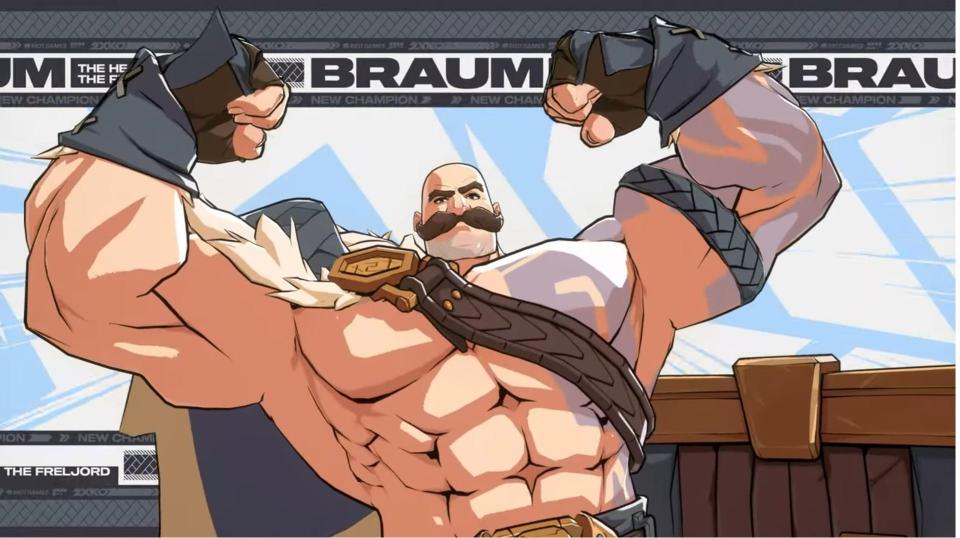 new 2XKO hero revealed: meet Braum, the defensive powerhouse