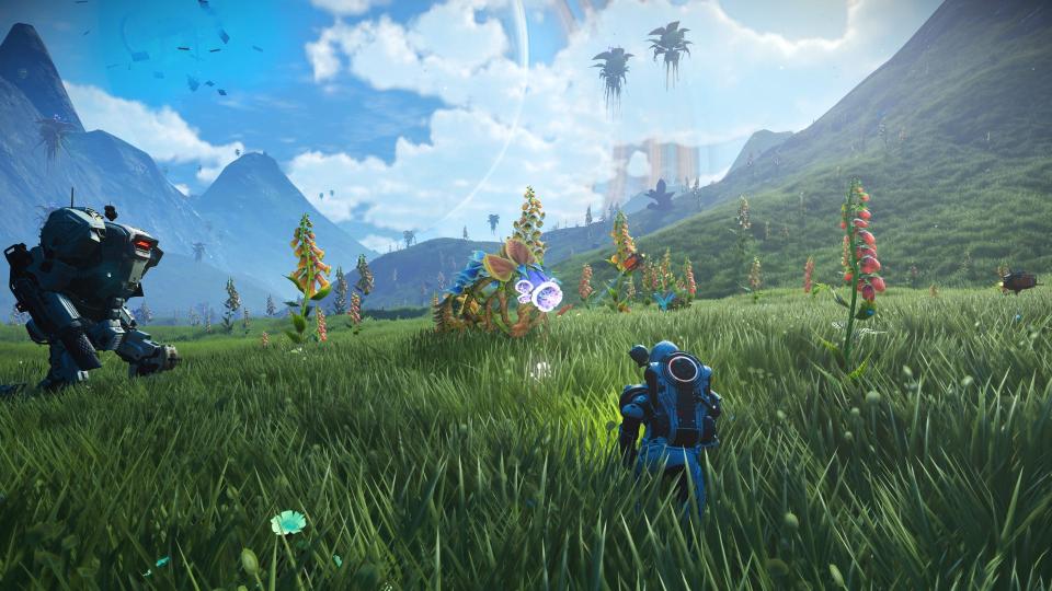 No Mans Sky Update: Nieuwe Biomen en Vlammenwerper Mech