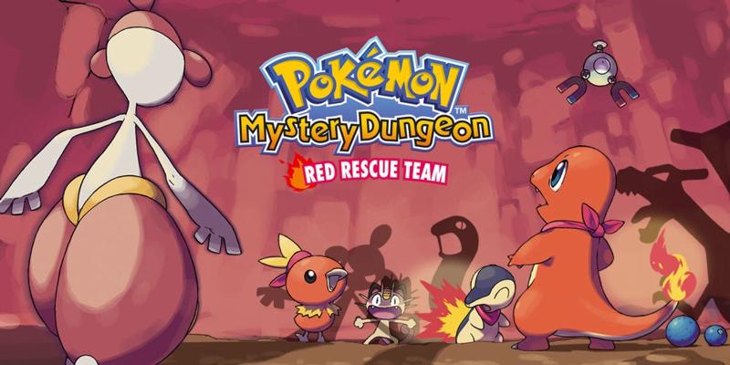 pokemon mystery dungeon: red rescue team komt naar switch