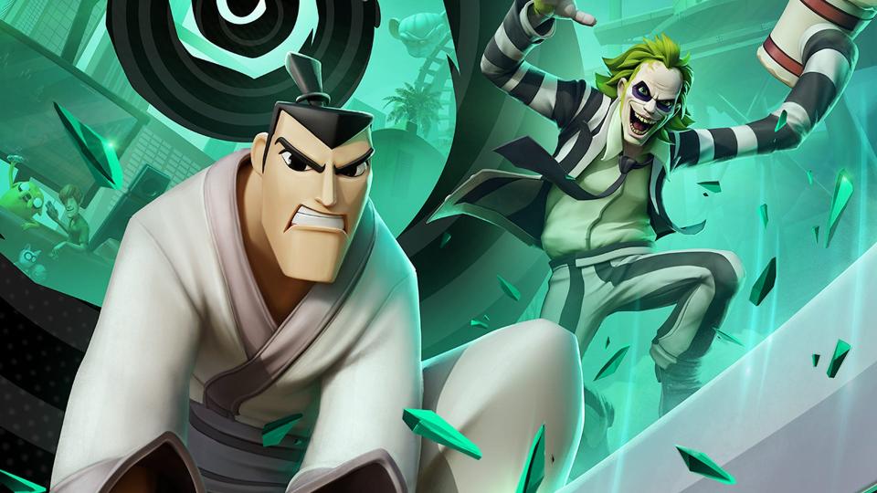 samurai jack joins multiversus and brings beetlejuice along