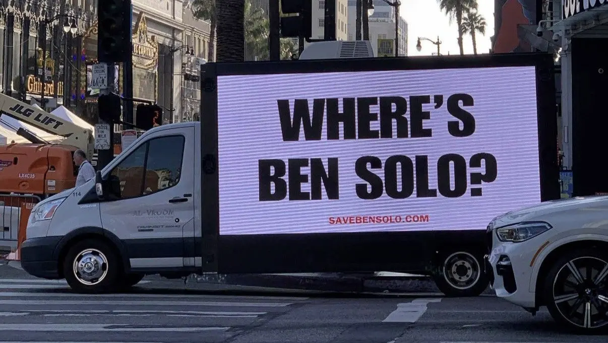 The hunt for Ben Solo: fans keep campaigning