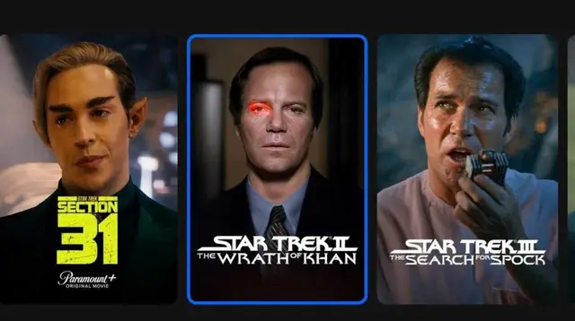 Paramount+ uses AI-generated image of Captain Kirk