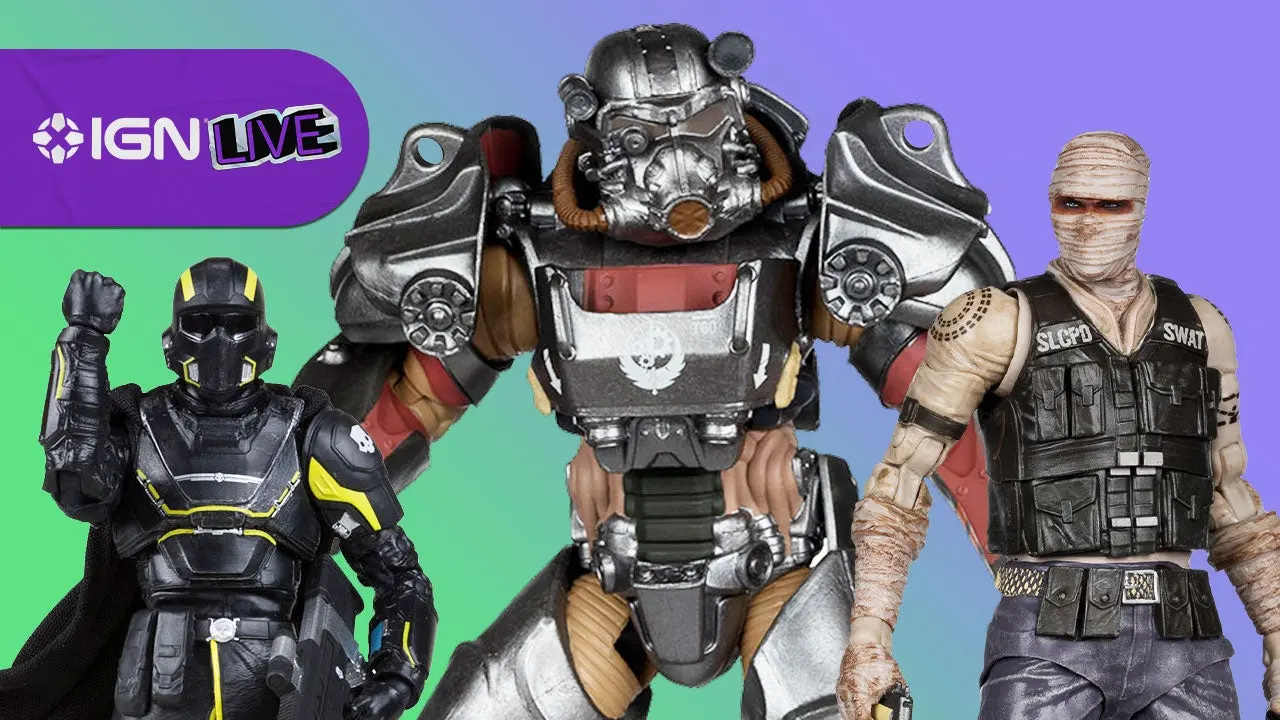 Todd McFarlane Toys unveils new Fallout and Helldivers 2 figures