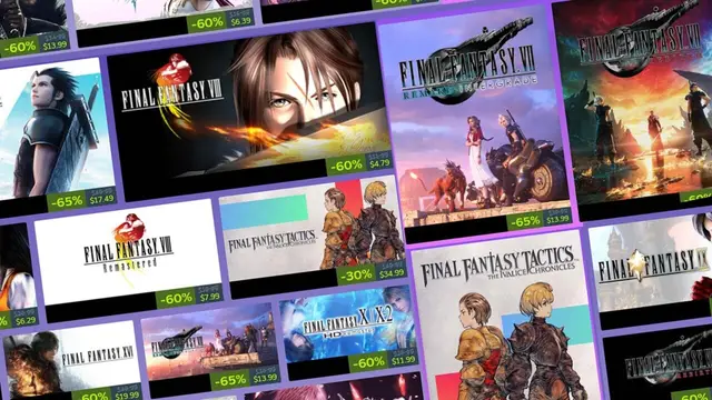Final Fantasy sale on Steam: discount on the entire franchise