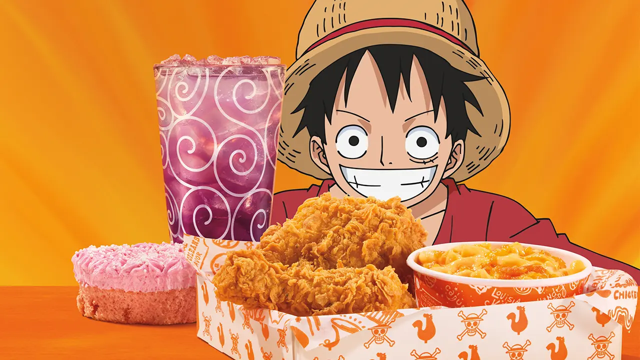 Popeyes x One Piece samenwerking en collectibles