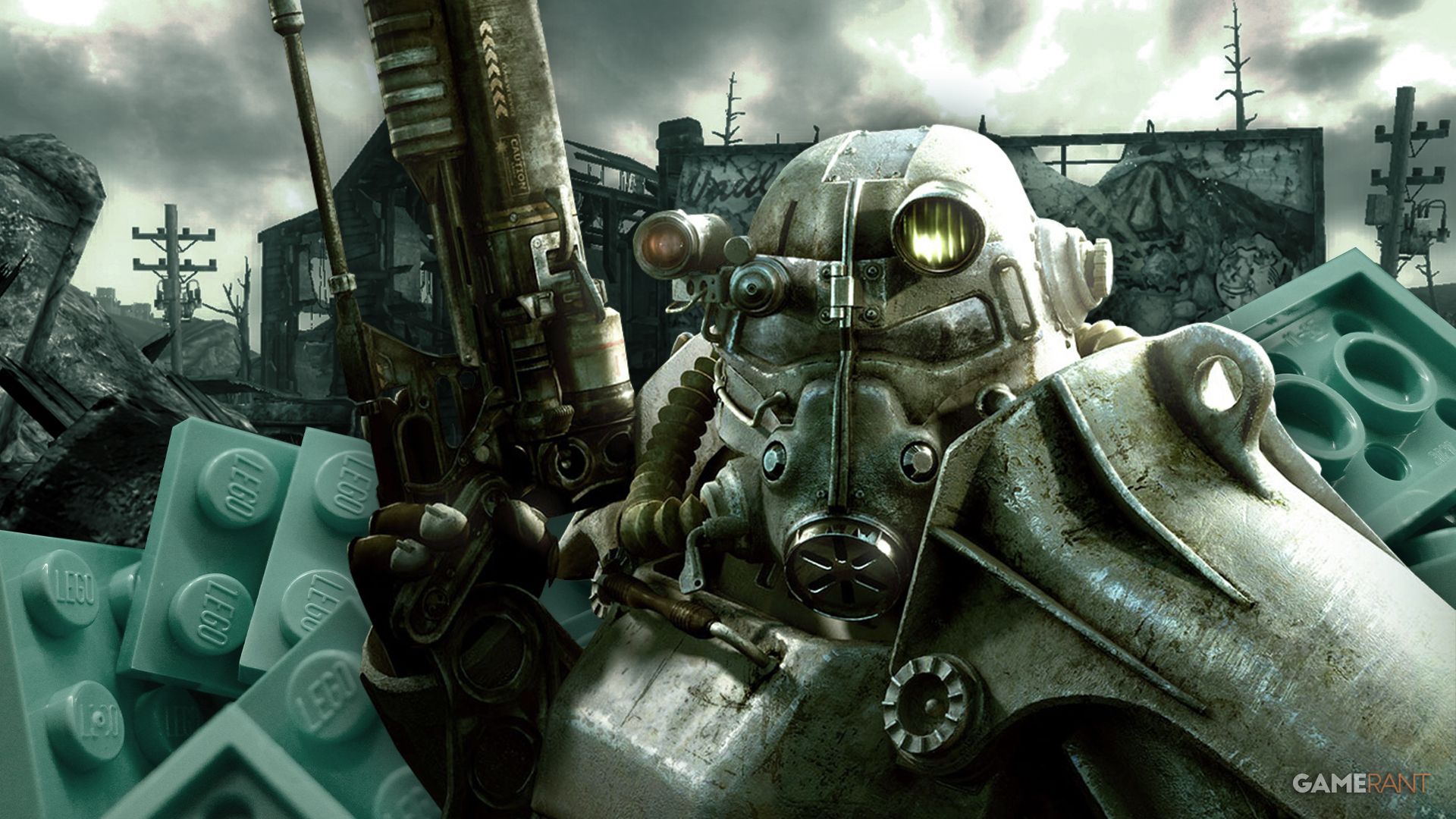 LEGO Fallout 3 Power Armor MOC: creativity in the LEGO community