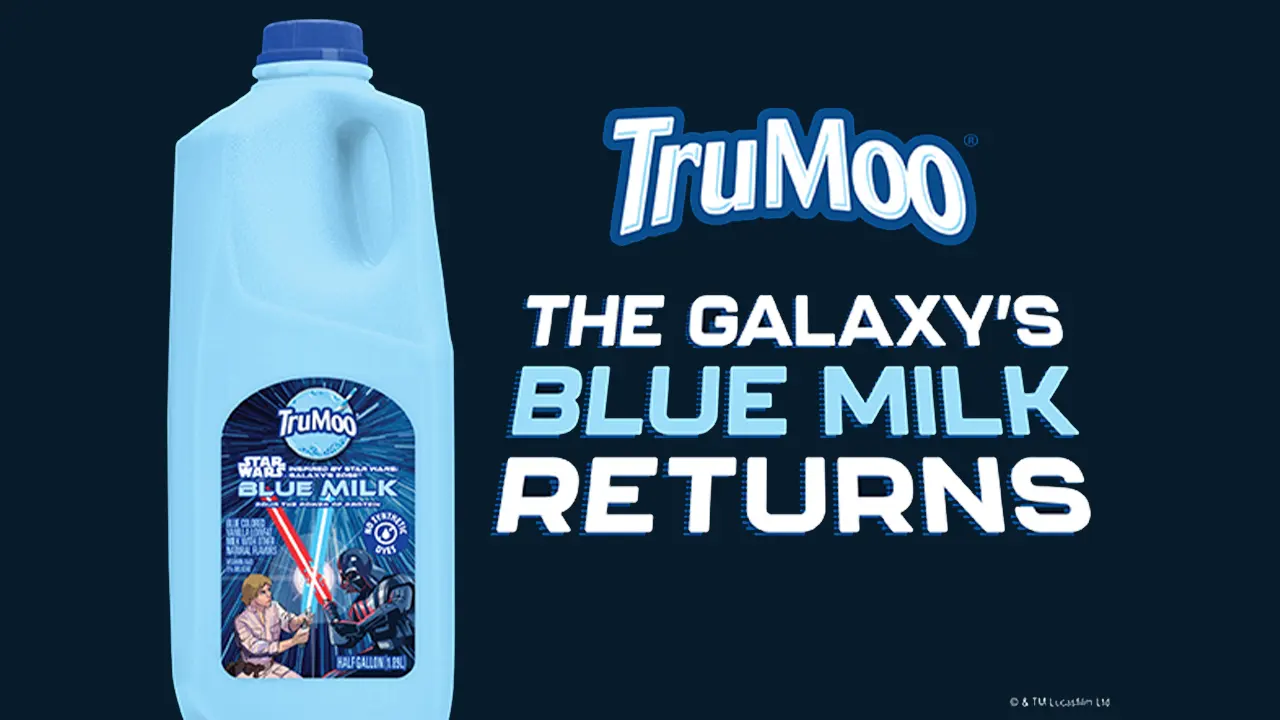 TruMoo Star Wars Blue Milk returns for Star Wars Day