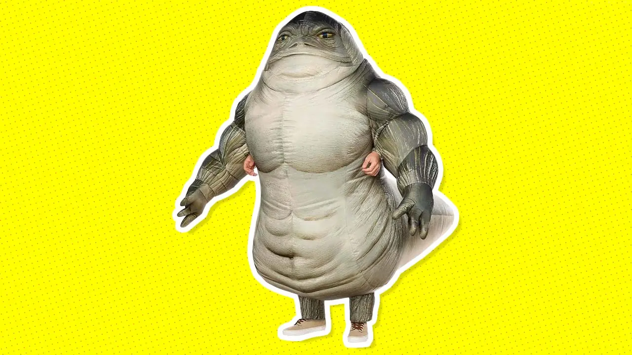 Rhotta the Hutt inflatable costume: the hottest Halloween outfit of 2023