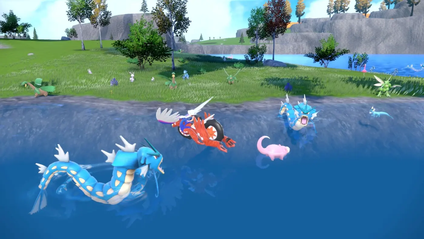 Water-type Zomer Evenement in Pokémon Scarlet en Violet: Magikarp Tera Raid en Mass Outbreaks