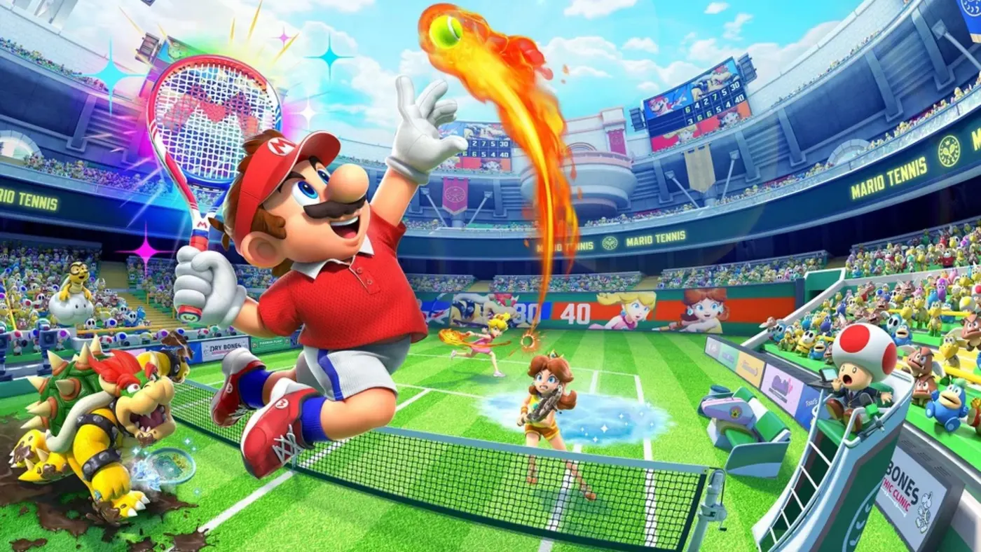 Mario Tennis Fever update 1.1.0: new Galaxy content and GameShare features