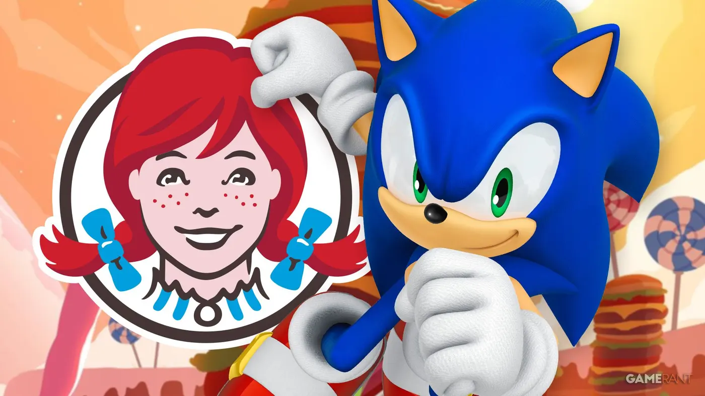 Wendy's and Sonic the Hedgehog: Kids' Meals with collectible cards
