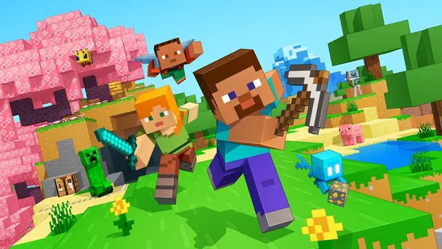 Minecraft's concrete stairs and slabs: a change for creative builders