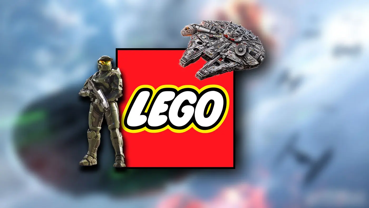 LEGO build of the UNSC Burden of Proof: Halo and Star Wars come together