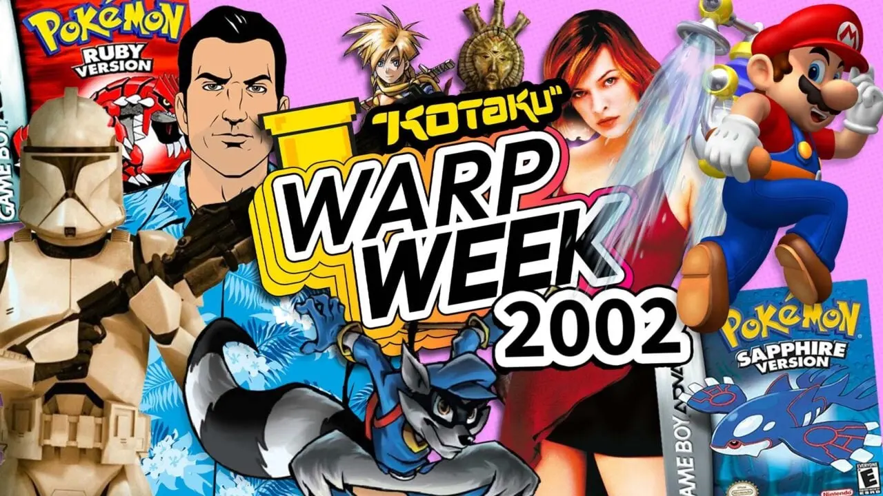 Warp Week: relive gaming in 2002 with Kotaku