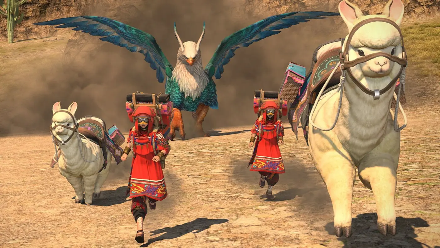 Final Fantasy 14: unique mounts and performance on Nintendo Switch 2
