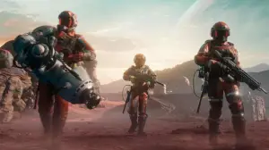 Exterminauts: co-op shooter with battle pass and gameplay elements