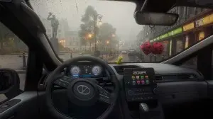 Saber's rideshare stimulator: human versus AI in the gaming world
