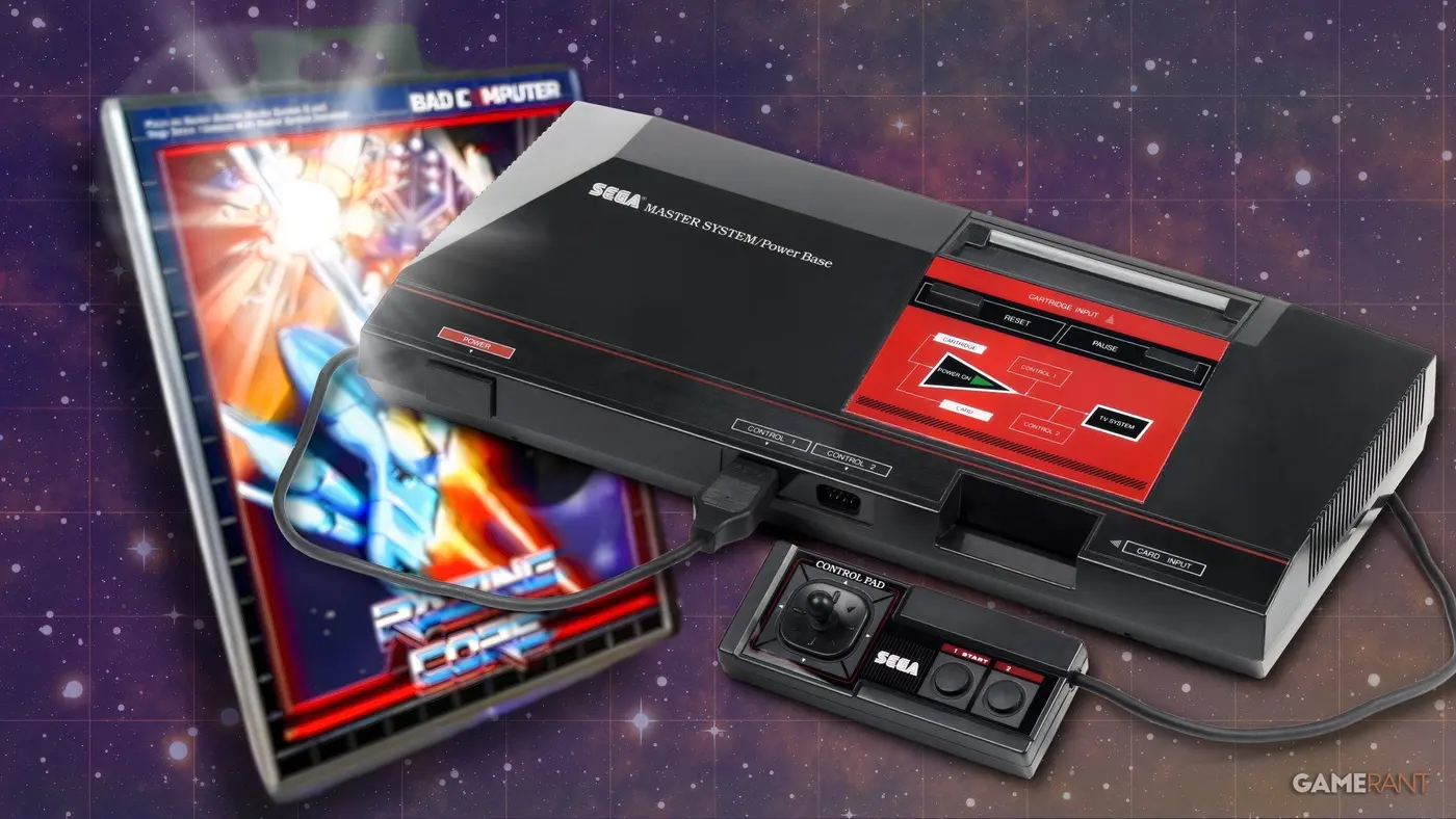 Razing Core: new homebrew shoot 'em up for the Sega Master System