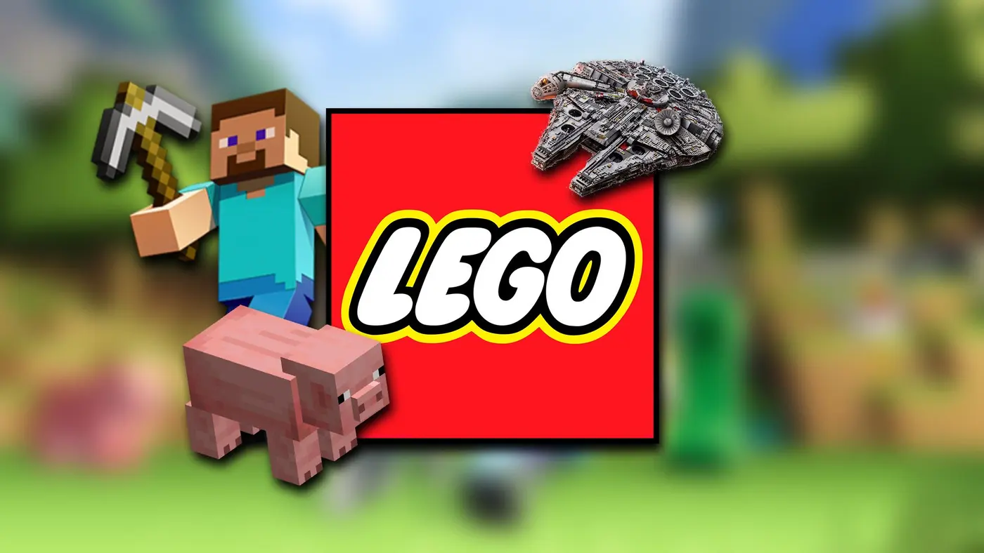 LEGO Millennium Falcon: from Minecraft to a galaxy far far away