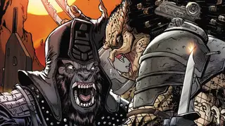 Predator vs. Planet of the Apes: a special crossover in comics