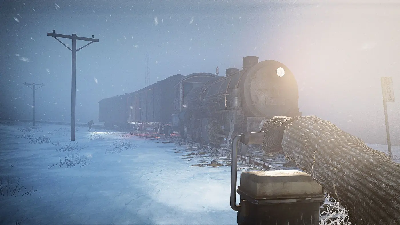 Frostrail: Steam survival game with train base and co-op for up to 4 players