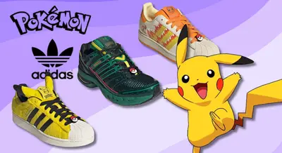 Adidas x Pokémon 30th anniversary: sneaker collection with Samba and Superstar II