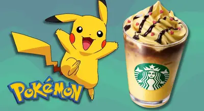 Starbucks Japan x Pokémon: Pikachu Honey Cream Latte and 41 items from September 30